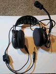 Flightcom Classic 40X Aircraft Pilot Aviator Headset Used. Price: $39.99.