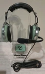 David Clark H10-20 Aviation Pilot Headset Dual Ga Plug New Mic Cover Used. Price: $295.00.