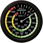 Trintec Mega 14" Aviation Airspeed Indicator Round Thermometer 9061-14 Aviatrix New. Price: $39.56.