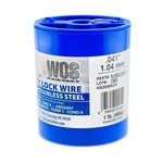 Lock Wire, T302/304 Stainless, NASM20995, MS20995C, Astm A580 Cond A, AMS5697, New. Price: $30.17.