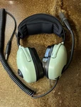 David Clark Model H20-16 Pilot Headset New. Price: $150.00.
