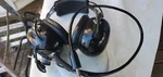 David Clark 16831G-01 Black Head Set With Mic Used. Price: $124.99.