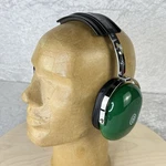 Vintage David Clark Straightaway Hearing Protector Muffs Model 10AS Green Used. Price: $49.87.