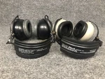 2 David Clark Headsets H133C/A1C And H10-76 For Parts Repair. Price: $59.99.