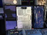 Jeppesen, Vfr Tri Fold Kneeboard W/ Clipboard, P/n 10001306 New. Price: $46.99.