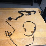 Vintage Aviation Headset Telephone Switchboard Operator Plantronics MS50/T55-2 Used. Price: $39.95.