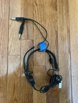 Telex 750 Airman Pilot Headset Aviation 64300-100 For Parts Dual Plugs No Audio. Price: $38.00.
