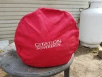Aviation Citation Sovereign - 680 Engine Cover Storage Bag Only,zipper Closure Used. Price: $200.00.