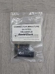 David Clark Connector Miniature AJ107BR P/n 13265P-38 New. Price: $37.50.
