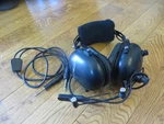 Flightcom Nighthawk Model 4DLX Aviation Headset Tested - Mic Not Used. Price: $20.00.