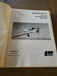 Piper Warrior Ll Pilots Information Manual Used. Price: $5.99.