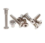 12-PACK Bookcase Connecting Hardware Screws M6-1.0 X 35MM Rivet Countersunk New. Price: $10.83.