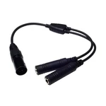 Wirenest Ga Twin Plug To Airbus 5 Pin Xlr Headset Adapter - Dual General Avia... New. Price: $54.03.