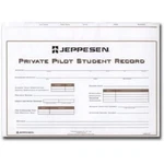 Jeppesen Private Pilot Student Record Folder - 10001796 New. Price: $17.99.