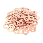 100 Pcs M8X12X1.0MM Copper Washers Metric Sealing Flat Ring Gasket Hardware New. Price: $21.26.