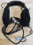 Roanwell Military Headset W/microphone Pilot Aviator Nos Used. Price: $60.00.
