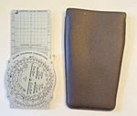 Vintage Jeppesen CSG-8A Slide Graphic Flight/aviation Computer W/sleeve Used. Price: $7.99.