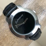 Boeing Women Dress Rotating Airplane Black Leather Quartz Analog 33MM Watch 7" Pre-owned. Price: $28.45.