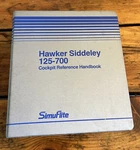 Hawker Siddeley 125-700 Cockpit Reference Handbook Used. Price: $69.99.