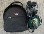 Aviation Communication Avcomm AC-900 Pnr Stereo Headset Used. Price: $80.00.