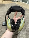 David Clark H20-10X Headset With Battery Used. Price: $250.00.