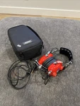 Aviation Communication Headset Model AC-250 Red Color Used. Price: $59.99.