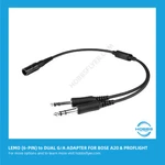 A20 6-PIN Lemo To Twin Plug General Aviation (g/a) Adapter For Bose Headset New. Price: $59.95.