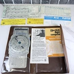 Vintage Sanderson Flight Training Kit E6-B Computer Jeppesen PV-2 Plotter Usa Used. Price: $49.99.