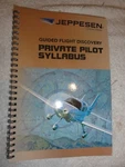 Guided Flight Discovery Private Pilot Syllabus By Jeppesen (2018) New Pb Book Brand. Price: $9.95.