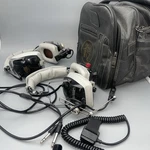 Vintage Audio & Copilot Voice Activated Intercom Headphones Headset Used. Price: $160.00.