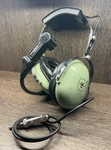 David Clark H3530 M-1A Aviation Support Headset Avionics, Aircraft,pilot Gear Used. Price: $59.99.