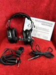 Flightcom Nighthawk 4DLX Noise Attenuating Stereo/mono Aviation Headset Used. Price: $76.49.