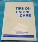 Teledyne Continental Tips Engine Care Hot Start Run Up Oil Change Instruments Used. Price: $18.55.
