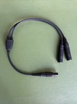 General Aviation (ga) Twin Plugs To Bose 6 Pin Lemo Adapter Used. Price: $40.00.