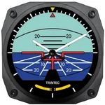 6" Artificial Horizon Instrument Style Clock New. Price: $37.95.