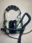 David Clark Headphones Dual Volume Control With Microphone H9930 40990G-01 Used. Price: $250.00.