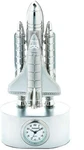 Sanis Space Shuttle Metal Desk Clock - Silver New. Price: $53.22.