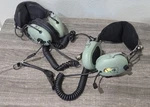 Two Untested Pairs Of David Clark Model 01615-0054 Aviation Headsets For. Price: $49.95.