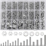 900PCS Hardware Machine Screws Sae Assortment Kit - Stainless Steel Bolts & Nuts New. Price: $26.87.
