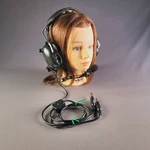Flightcom Nighthawk 4DLX Noise Attenuating Stereo/mono Aviation Headset - Tested Used. Price: $94.04.