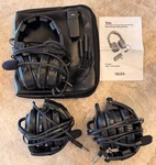 Pilot Bundle (3) Telex Echelon Anr 150 + 2 Passenger Headsets Used. Price: $200.00.