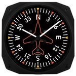 3063 Trintec 10" Aviation Directional Gyro Instrument Style Wall Clock New. Price: $59.31.