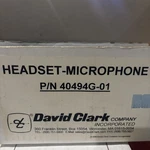 David Clark Passive Stereo Headset P/n 40494G-01 New. Price: $109.70.