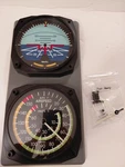 Trintec Artificial Horizon Clock & Airspeed Indicator Thermometer Console As Is For. Price: $19.99.