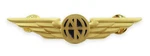Luso Aviation Pilot Wings Aviator Shirt Lapel Pin Gold Buttery Fly Clasps New. Price: $10.99.