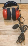 Softcomm Red Baron C-40-10 Aviation Headset Dual Ga Plugs Pilot Gear Untested Used. Price: $40.00.