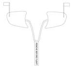 Mooney M20M Bravo Cowl Plugs W/ Rbf Streamer New. Price: $169.95.