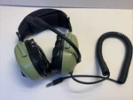 David Clark Aviation Flight Pilot Headset Headphones H20-16 Microphone M-7A Used. Price: $89.00.