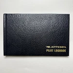 Jeppesen Pilot Logbook Hardcover Black Flight Aviation Record New. Price: $19.99.