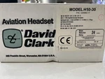 Brand New David Clark H10-30 Aviation Headset + Carring Bag Gift Never Used. Price: $263.22.
